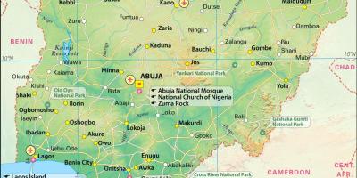 Slike nigerijski zemljevid