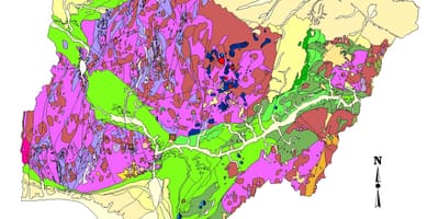 Zemljevid geološkega nigerija