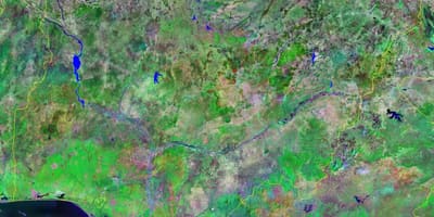 Zemljevid nigerija gora